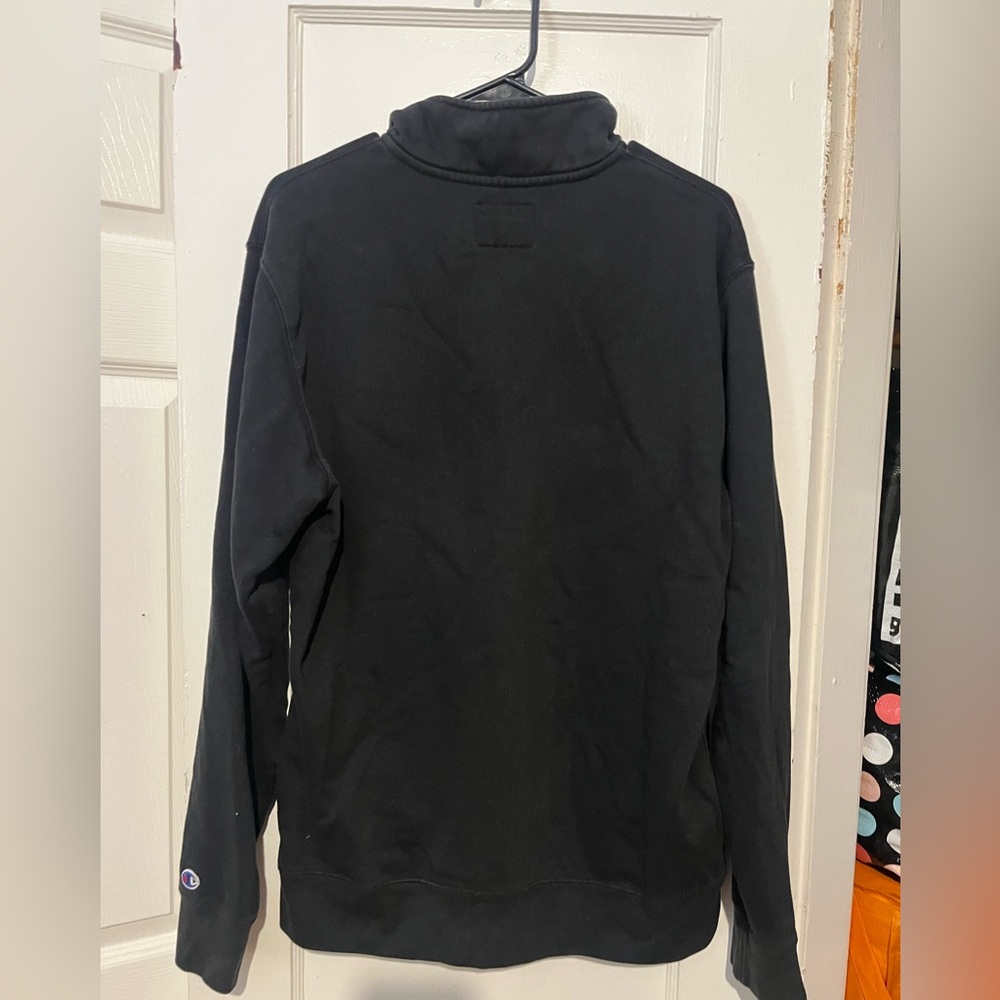 Champion 3 Button Pullover Sweater Large - image 2